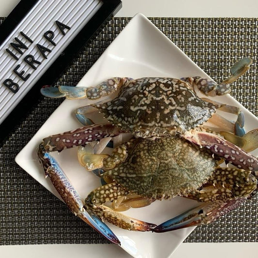 S01 - Fresh Flower Crab / Ketam Bunga Segar [3 - 4 pieces]