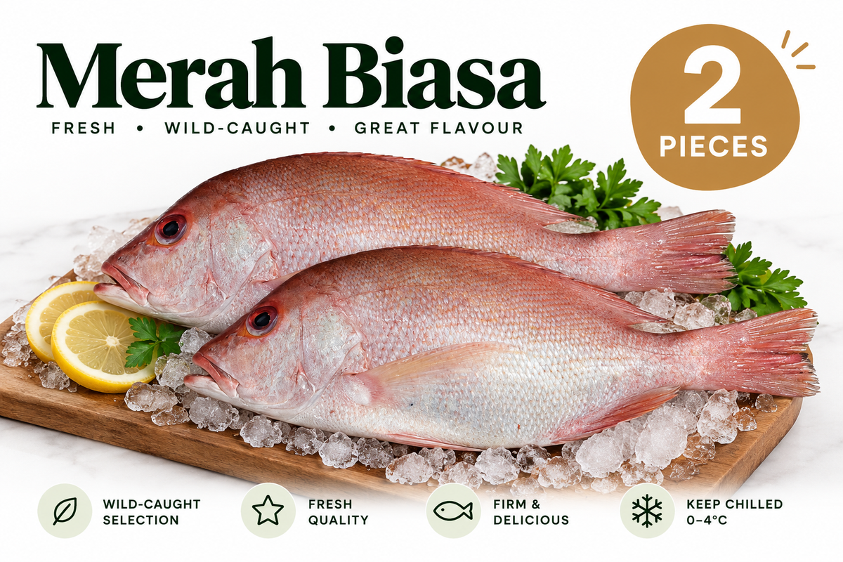 CM03 - Combo Fresh Whole Red Fish