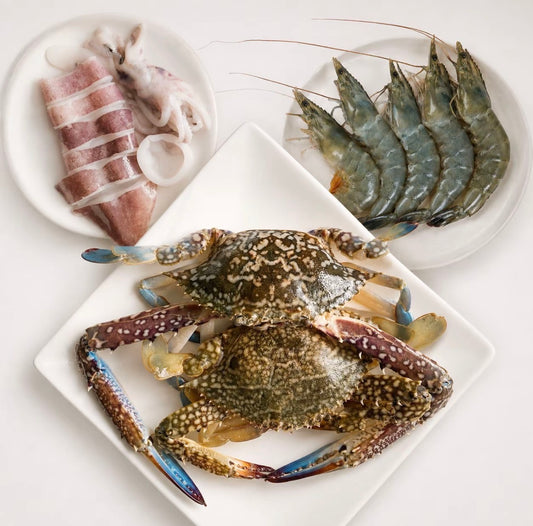 T15 - Flower Crab Family Package | Home Delivery Included